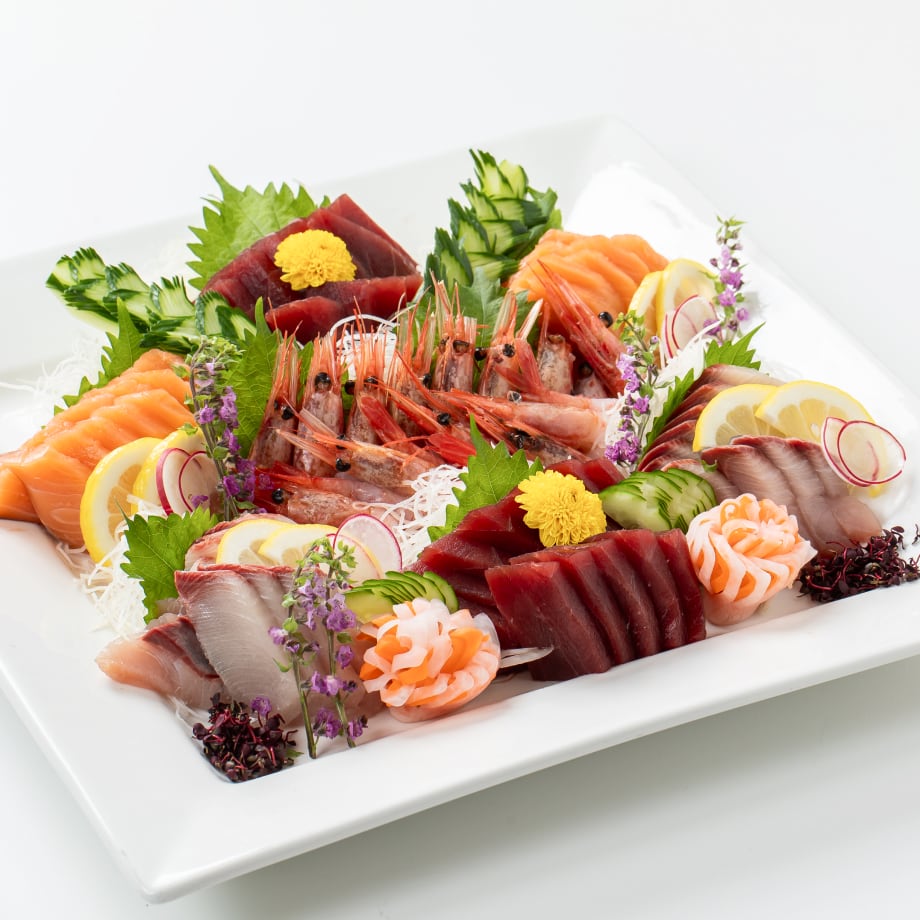 Assorted raw fish-Sashimi